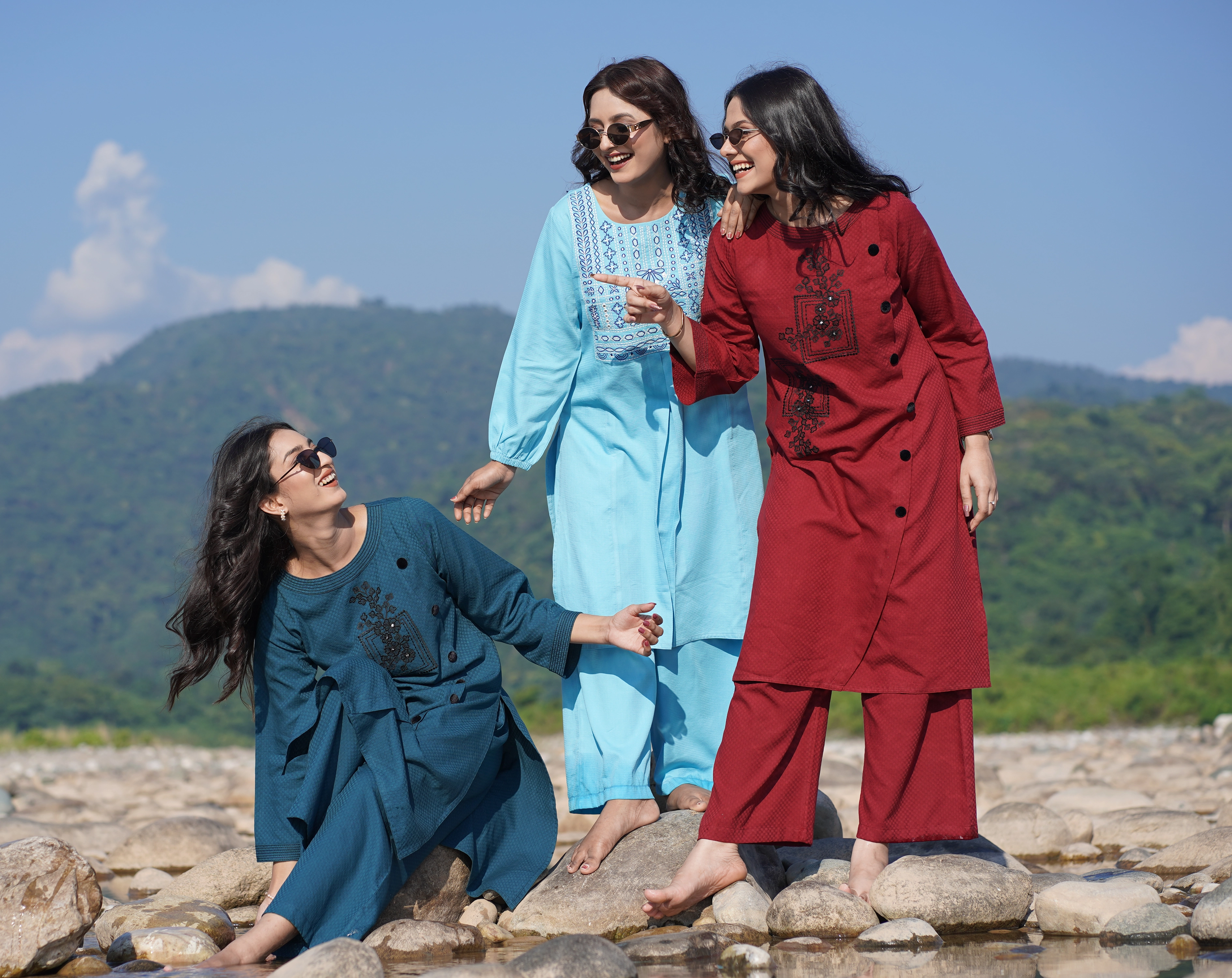 Ladies Co-ords Set in Bangladesh | Stylish Office & Student Wear – Flickere Outfit